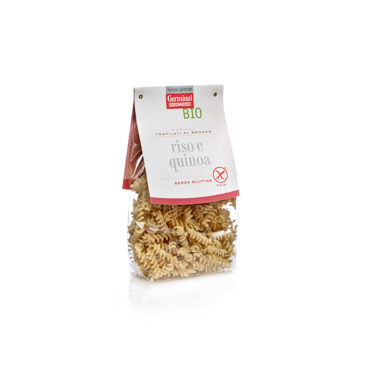 Fusilli riso e quinoa senza glutine pasta