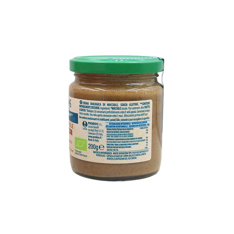 crema nocciole 100 bio tostate