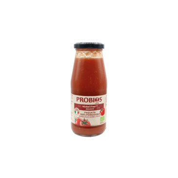Passata di pomodoro senza nichel